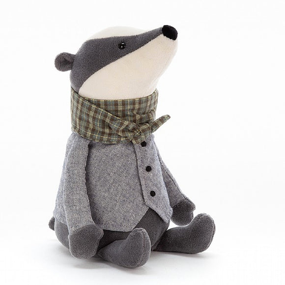 Jellycat - Riverside Rambler Badger