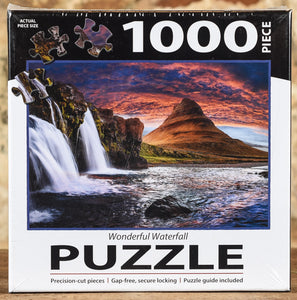 Wonderful Waterfall - 1000 Piece Puzzle