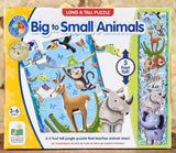 Big to Small Animals - 50 Piece Long & Tall Floor Puzzle