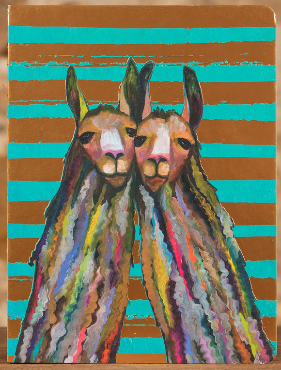 Llama Twins - Coptic-Bound Journal