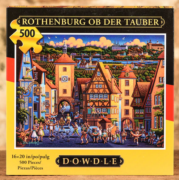 Rothenburg Ob Der Tauber 500 Piece Puzzle