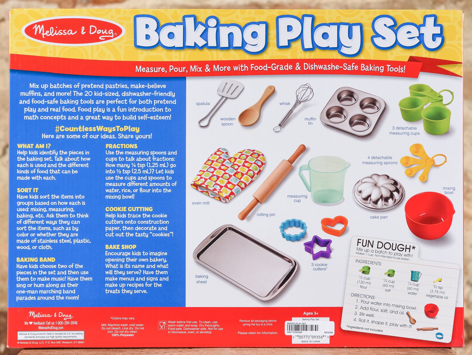 Melissa & doug baking play set 2025