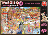 Wasgij Destiny 23 - Theme Park Thrills  - 1000 Piece Puzzle