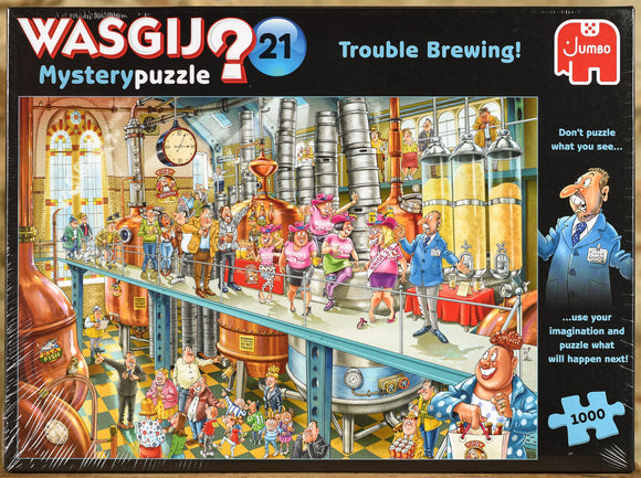 Wasgij Mystery 21 - Trouble Brewing!  - 1000 Piece Puzzle
