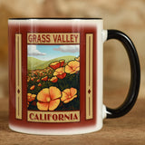 Mug 11oz  - Grass Valley Poppies