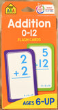 Flash Cards School Zone - Addition 0 - 12