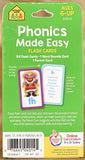 Flash Cards School Zone - Phonics Made Easy