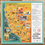 California The Golden State - 100 Piece Puzzle