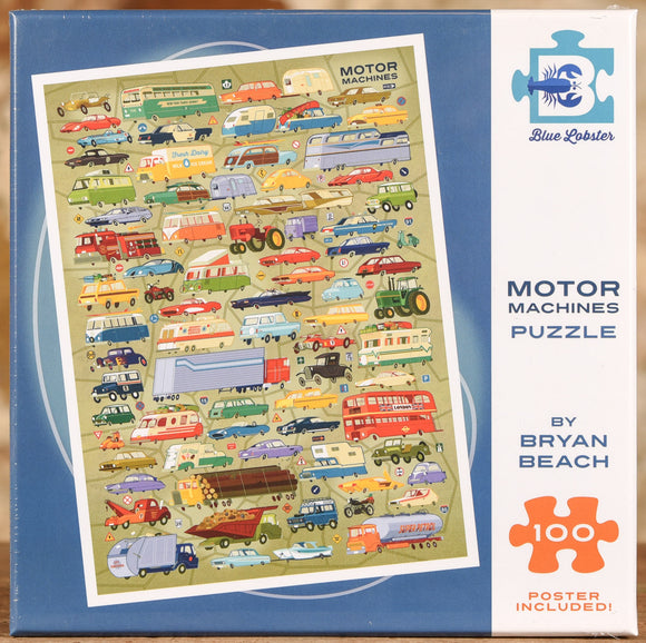 Motor Machines - 100 Piece Puzzle