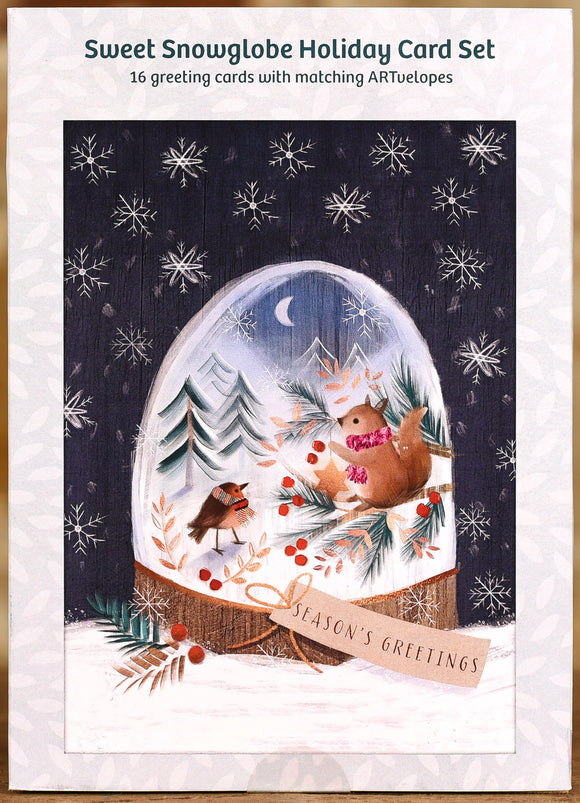 Boxed Cards - Sweet Snowglobe Holiday Card Set