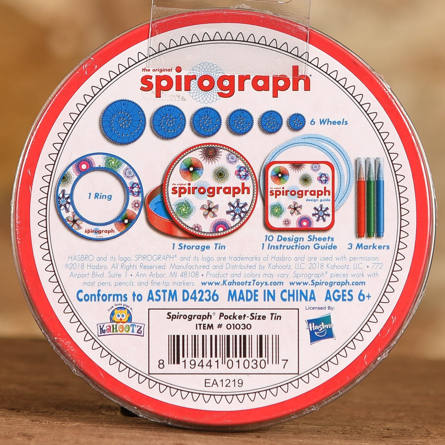 Buy Original Spirograph Design Set Tin