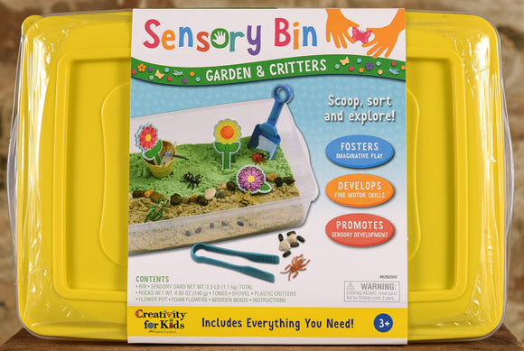 Sensory Bin - Garden & Critters