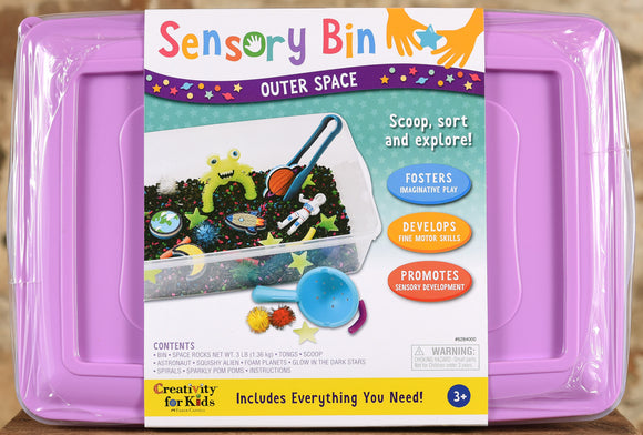 Sensory Bin - Outer Space