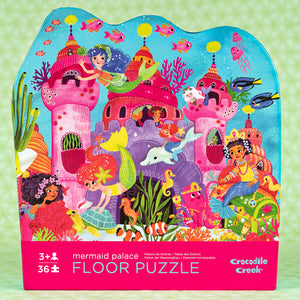 Mermaid Palace 36 Piece Floor Puzzle