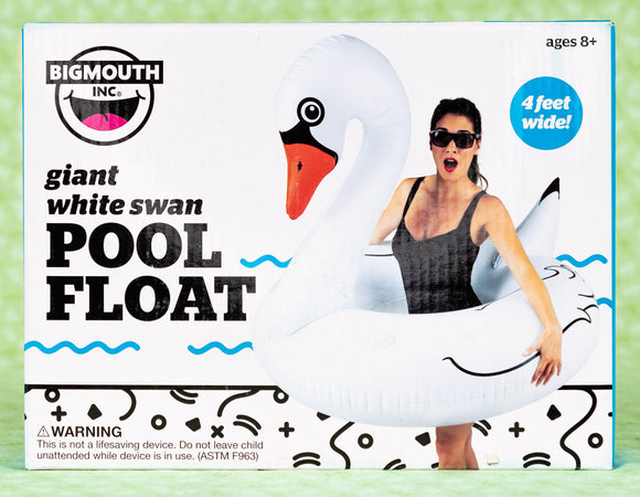 Pool Float Giant White Swan