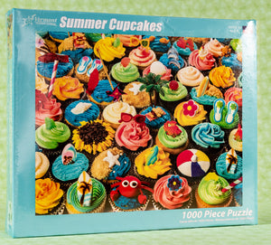 Summer Cupcakes 1000 Piece Puzzle