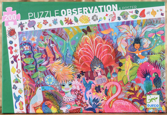 Rio Carnival  - 200 Piece Observation Puzzle