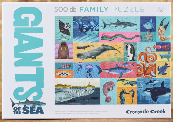 Giants of the Sea - 500 Piece Family Puzzle