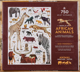 World Of African Animals - 750 Piece Puzzle
