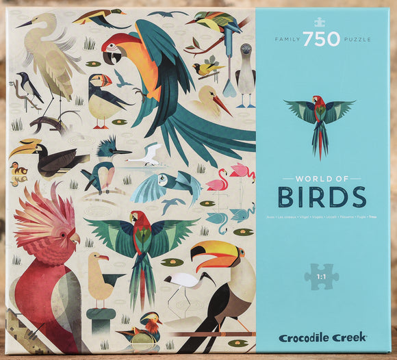 World Of Birds - 750 Piece Puzzle