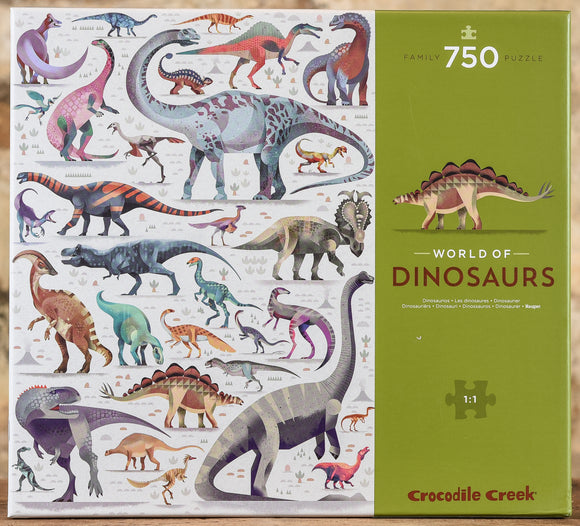 World Of Dinosaurs - 750 Piece Puzzle