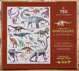 World Of Dinosaurs - 750 Piece Puzzle