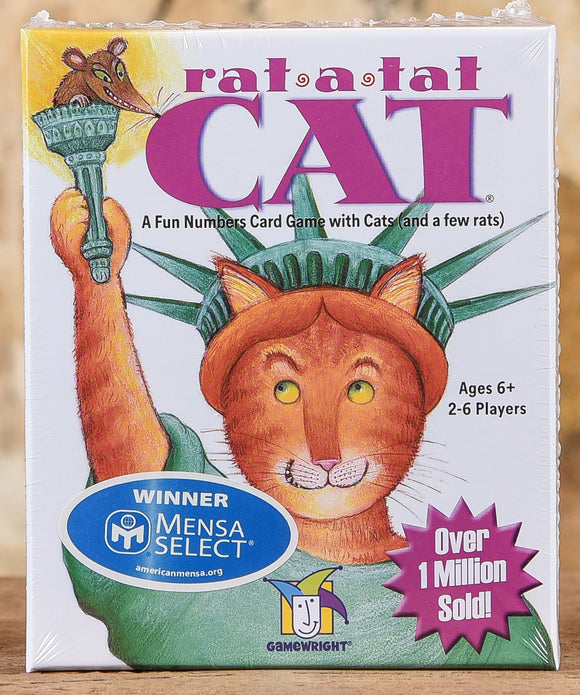 Rat-A-Tat-Cat - A Fun Numbers Card Game With Cats (and a few rats)