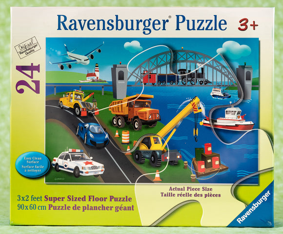 A Day On The Job 24 Piece Floor Puzzle