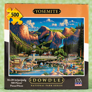 Yosemite National Park 500 Piece Puzzle