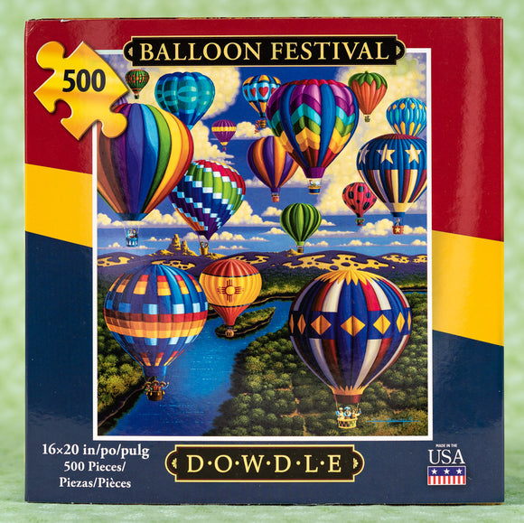 Balloon Festival 500 Piece Puzzle