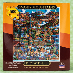 Smoky Mountains National Park 500 Piece Puzzle
