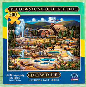 Yellowstone Old Faithful 500 Piece Puzzle