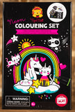 Neon Colouring Set - Unicorns and Friends