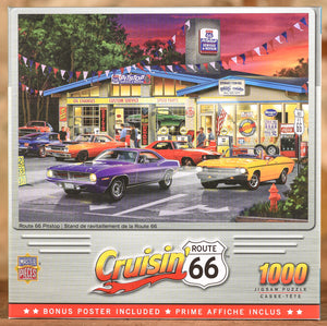Route 66 Pitstop 1000 Piece Puzzle