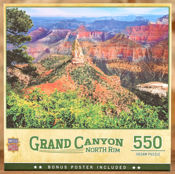 Grand Canyon North Rim 550 Piece Puzzle