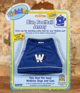 Webkinz - Blue Football Jersey
