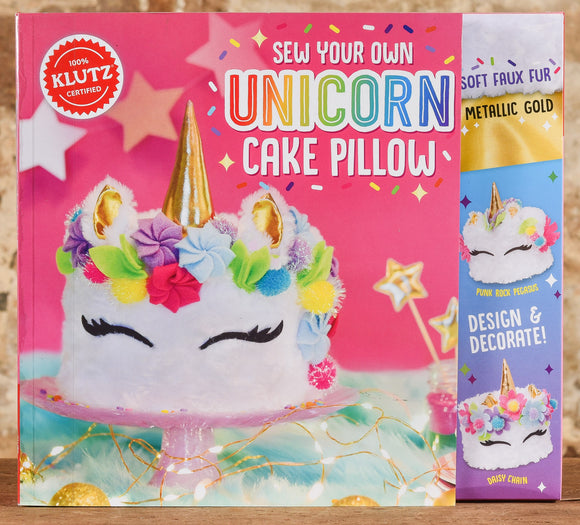 Sew Your Own Unicorn Cake Pillow