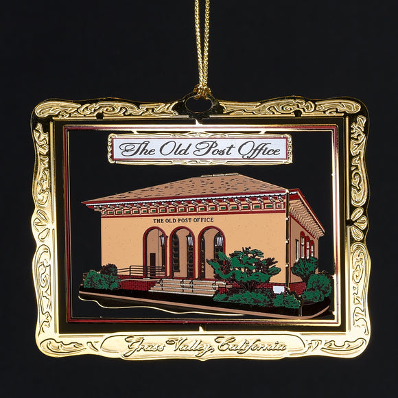 Downtown Grass Valley Ornament - The Old Post Office (2007)