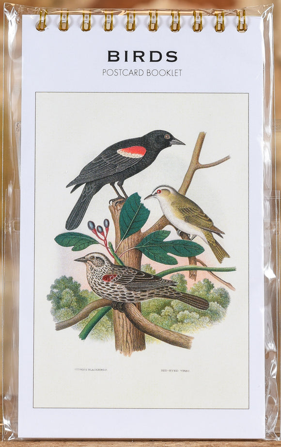 Vintage Birds - Postcard Booklet