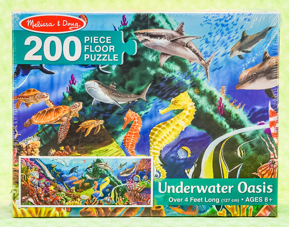 Underwater Oasis 200 Piece Floor Puzzle