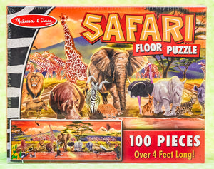 Safari 100 Piece Floor Puzzle