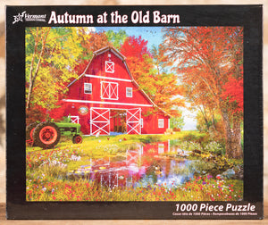 Autumn at the Old Barn - 1000 Piece Puzzle
