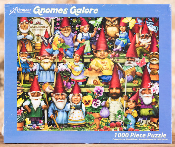 Gnomes Galore - 1000 Piece Puzzle