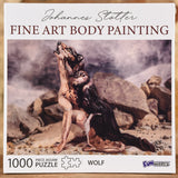 Wolf - Fine Art Body Painting 1000 Piece Puzzle