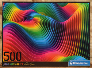 Color Boom Waves - 500 Piece Puzzle