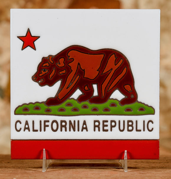 Decorative Tile - California Republic
