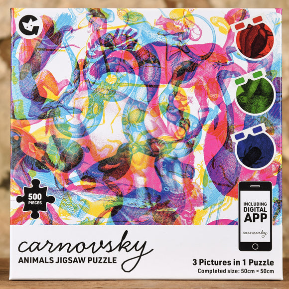 Carnovsky Animals 500 Piece Puzzle