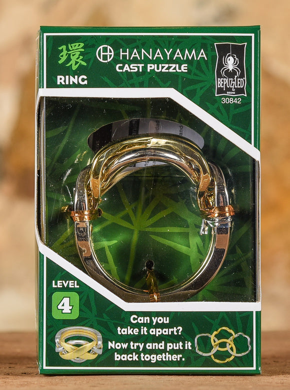 Hanayama Cast Puzzle - Level 4 - Ring