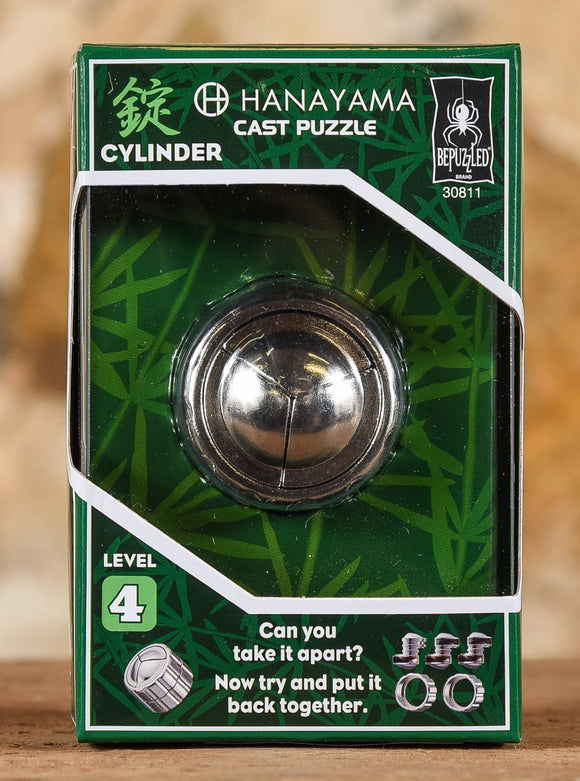 Hanayama Cast Puzzle - Level 4 - Cylinder