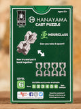 Hanayama Cast Puzzle - Level 6 - Hourglass